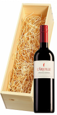 Wijnkist met Domaine de l'Arjolle rood